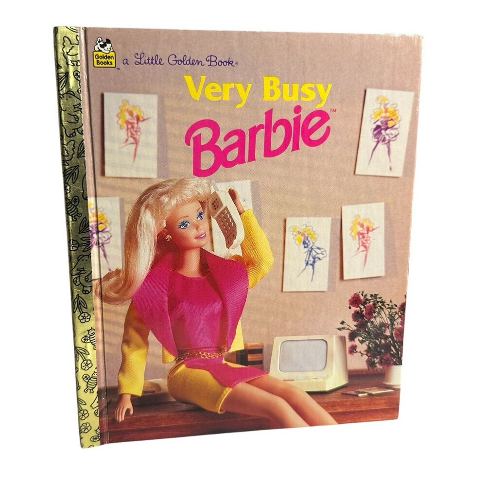 Very Busy Barbie; A Little Golden Book - Barbara Slate, 0307301214, hardcover